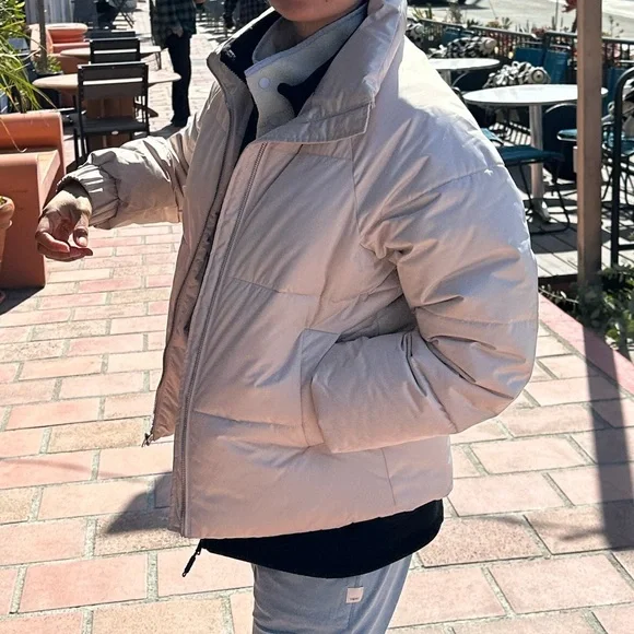 ABERCROMBIE & FITCH | Ultra Classic Puffer Jacket Light Taupe Wind Water XXS - Picture 2 of 8